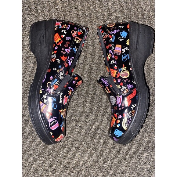 Easy Works by Easy Street Women Size 8 M Leeza Coffee Slip-On Clog Nursing Shoe - Picture 4 of 10